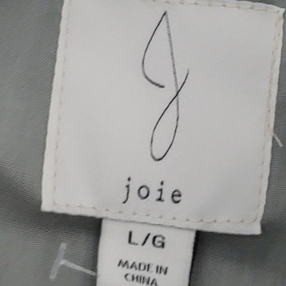 Antrophologie Fleece jacket size L Boxi Shacket sage green color - Picture 8 of 13